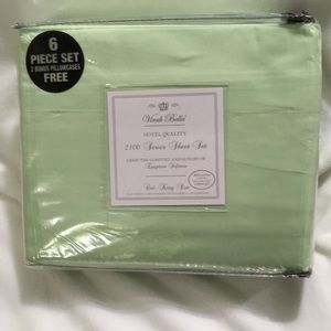 Sheets 2100 With 4 pillowcases comes in 2 Sizes